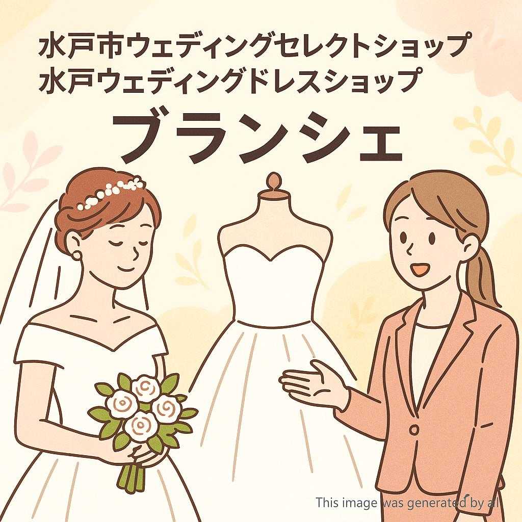 水戸市ウェディングセレクトショップ水戸ウェディングドレスショップ ブランシェ