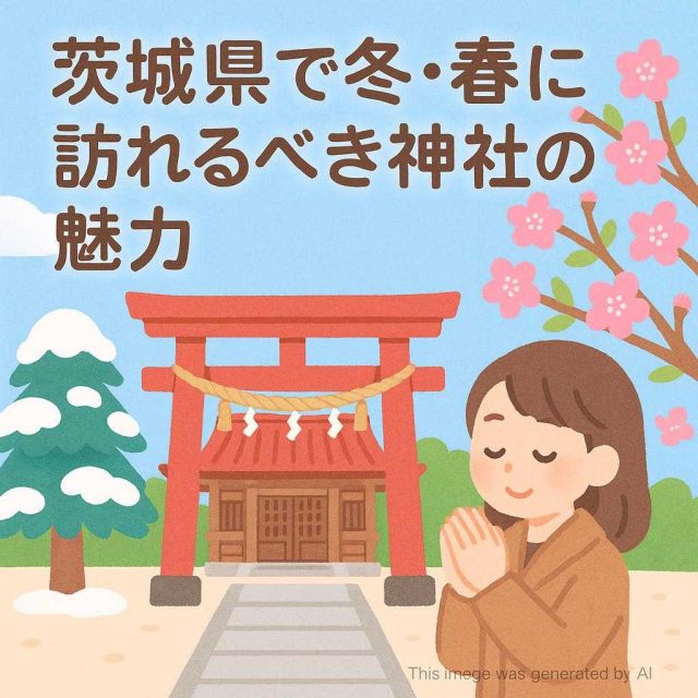 茨城県で冬・春に訪れるべき神社の魅力