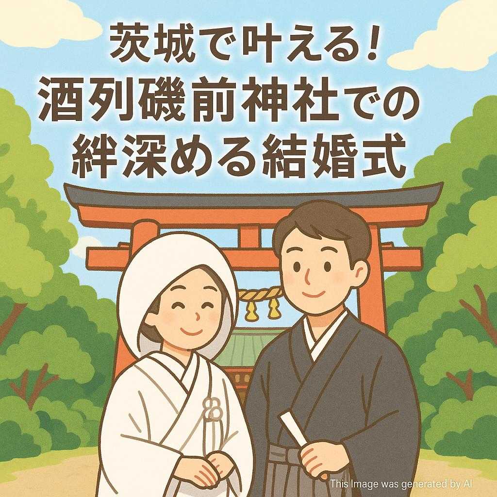 茨城で叶える！酒列磯前神社での絆深める結婚式