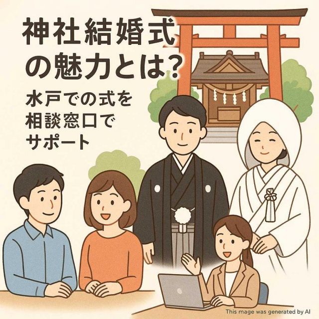神社結婚式の魅力とは？水戸での式を相談窓口でサポート