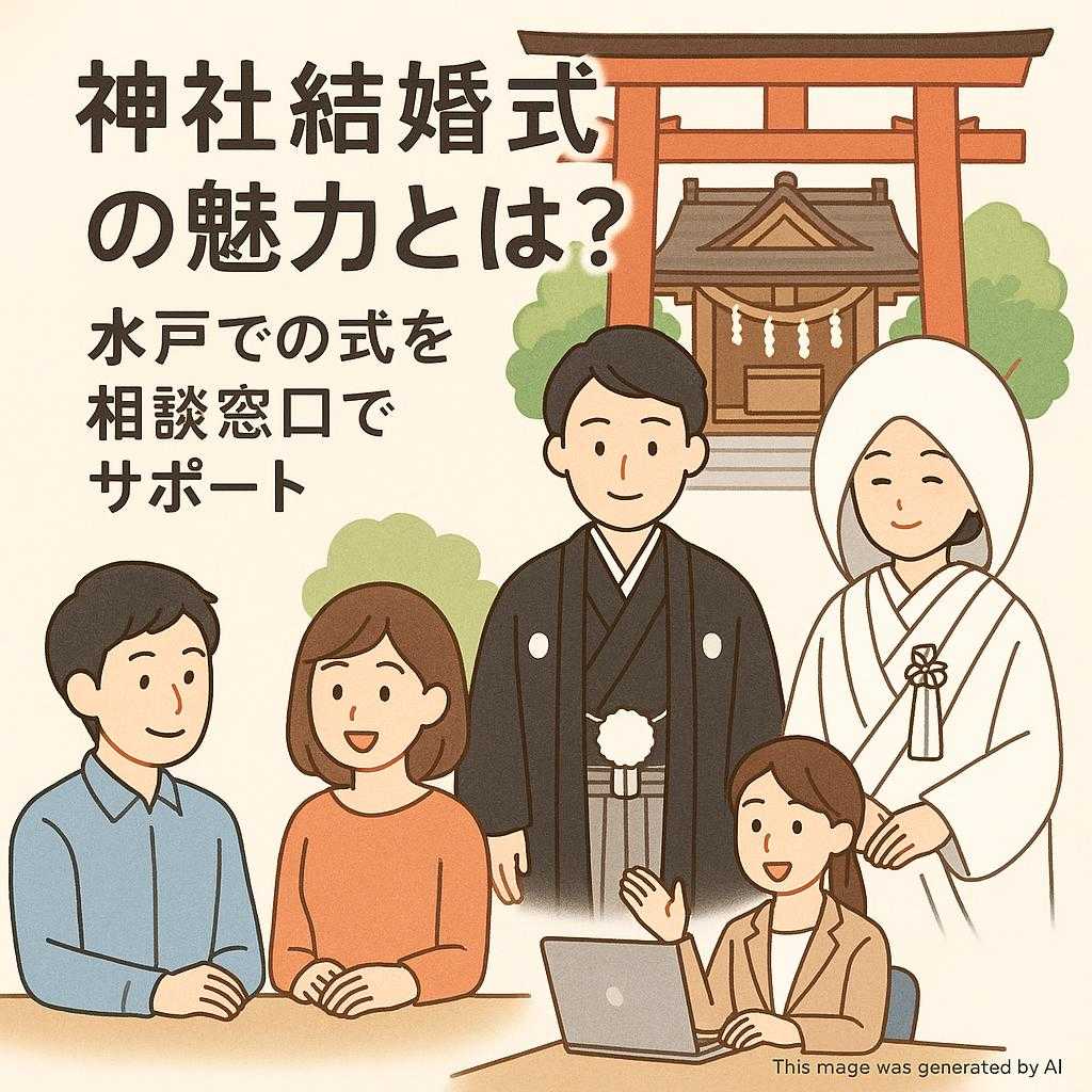 神社結婚式の魅力とは?水戸での式を相談窓口でサポート
