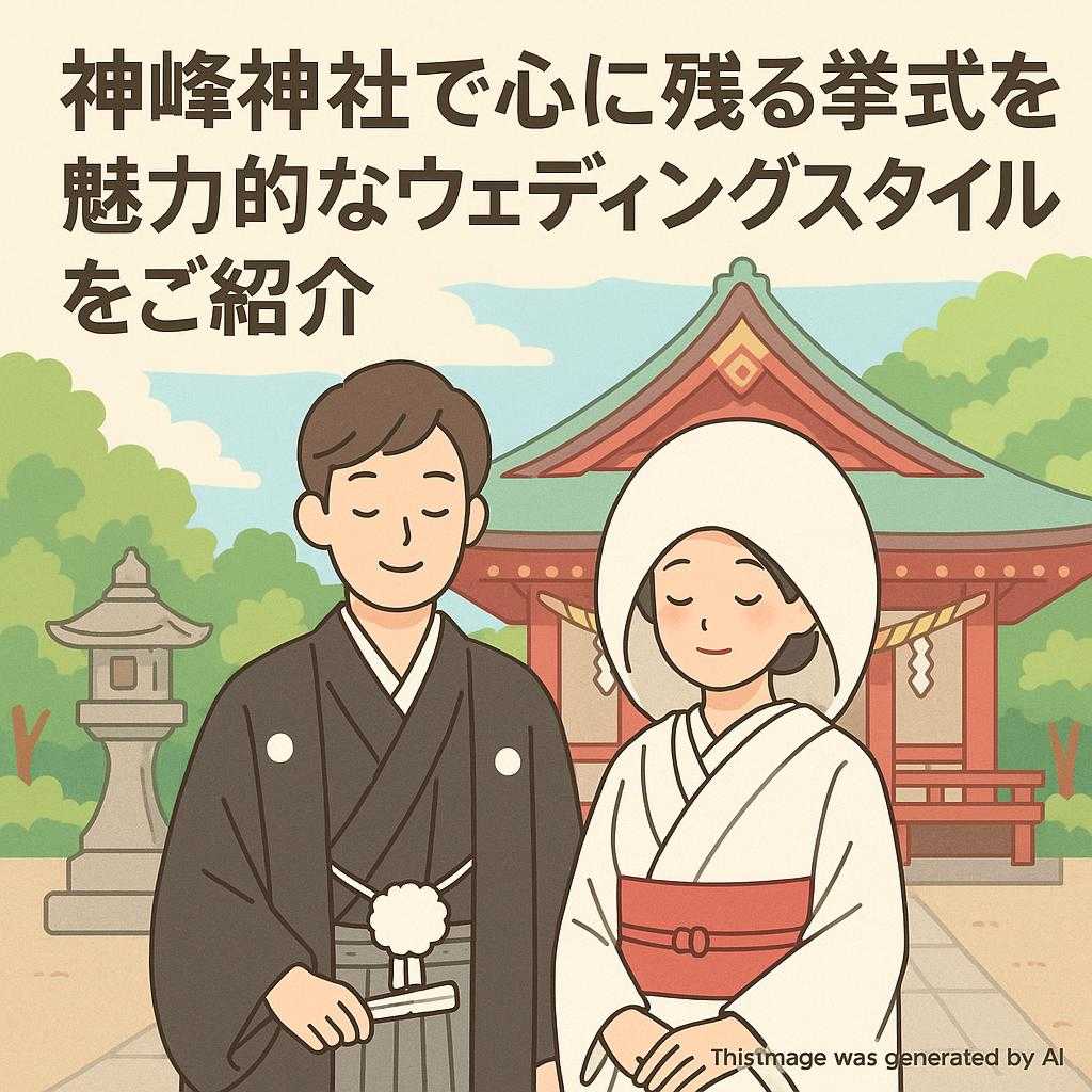 神峰神社で心に残る挙式を!魅力的なウェディングスタイルをご紹介