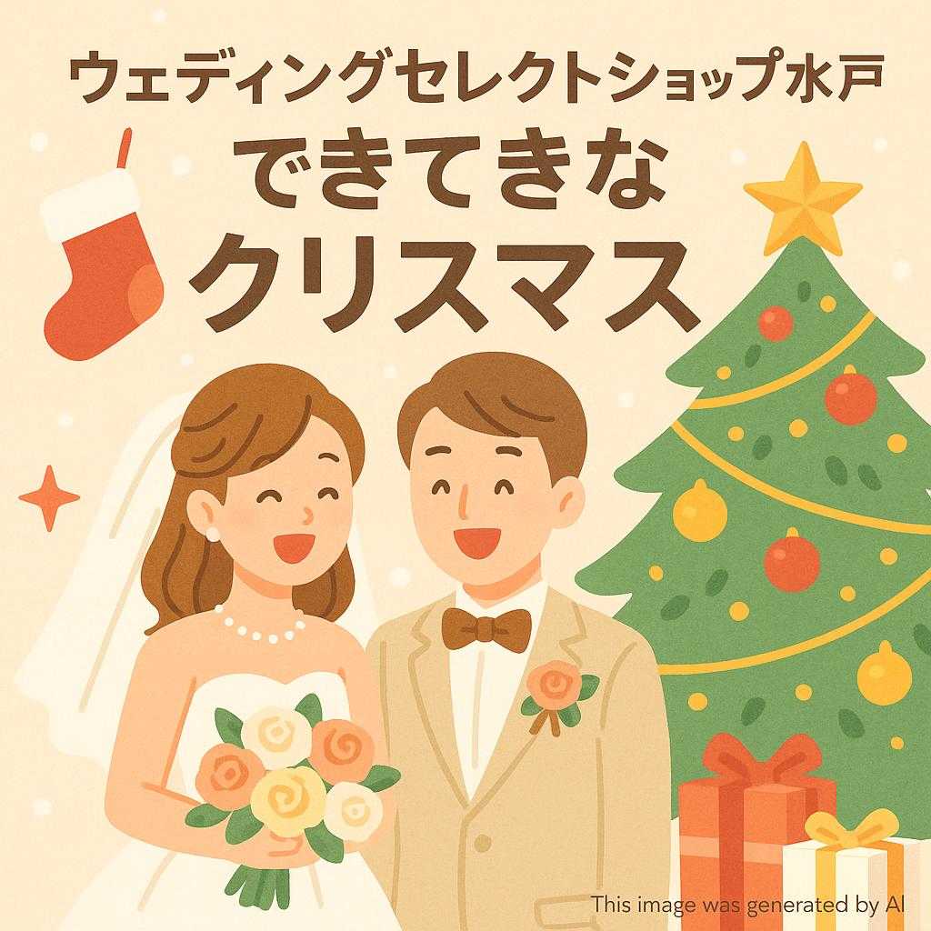 ウェディングセレクトショップ水戸ですてきな クリスマス