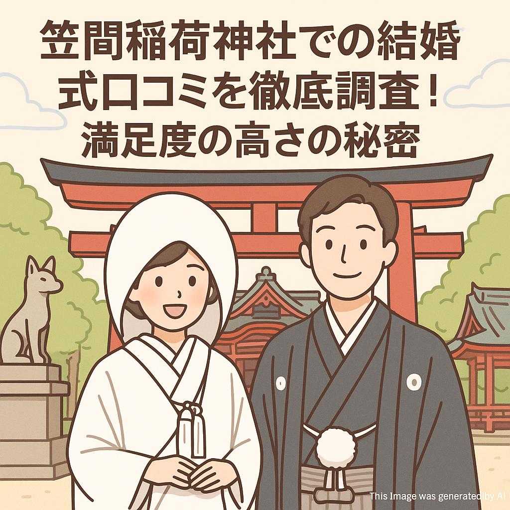 笠間稲荷神社での結婚式口コミを徹底調査!満足度の高さの秘密