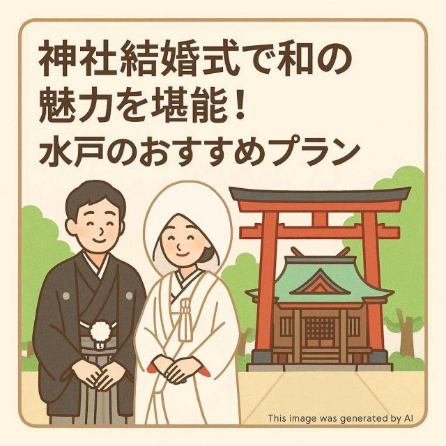 神社結婚式で和の魅力を堪能！水戸のおすすめプラン