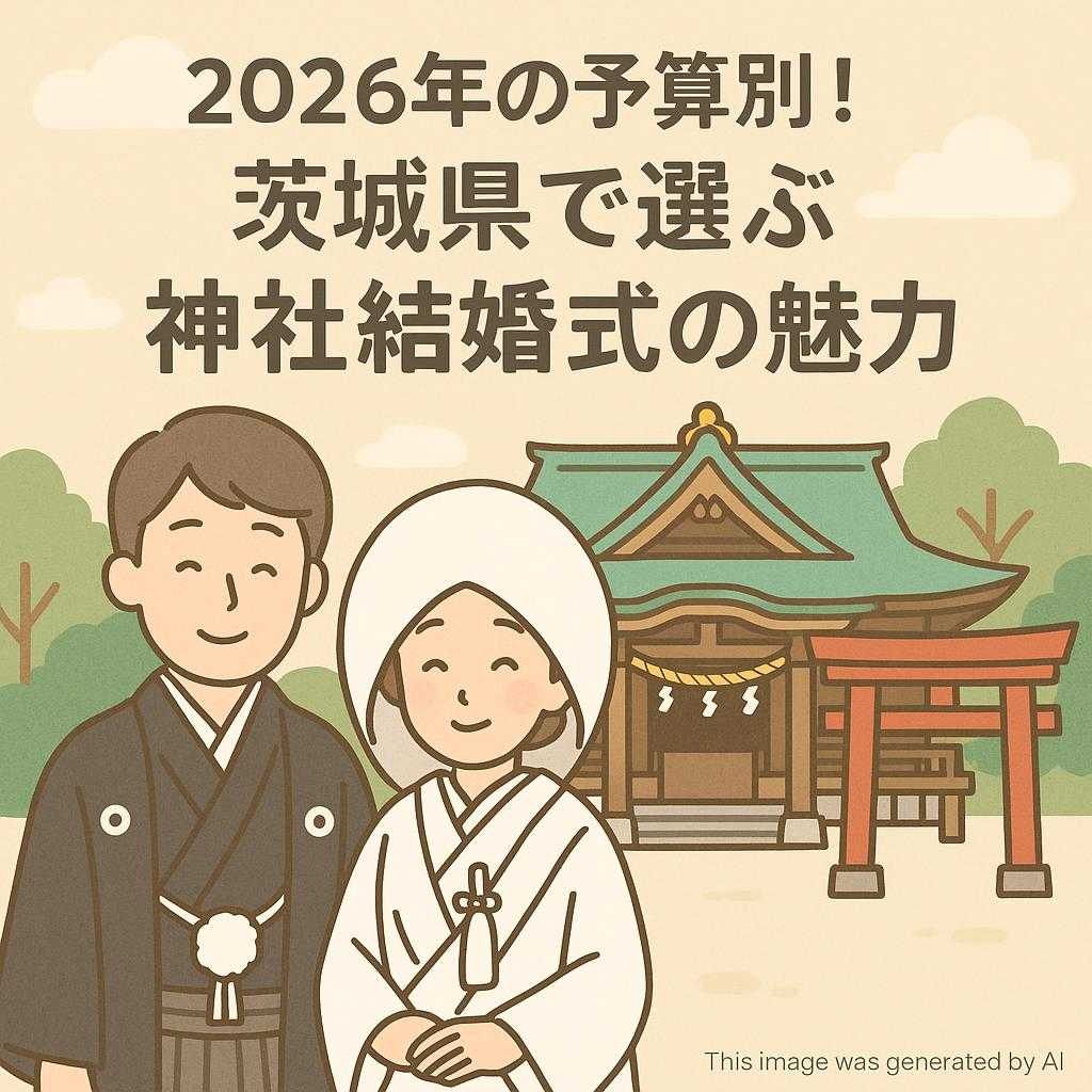 2026年の予算別!茨城県で選ぶ神社結婚式の魅力