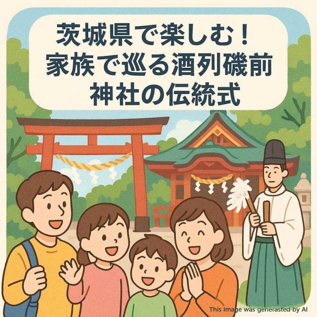 茨城県で楽しむ！家族で巡る酒列磯前神社の伝統式