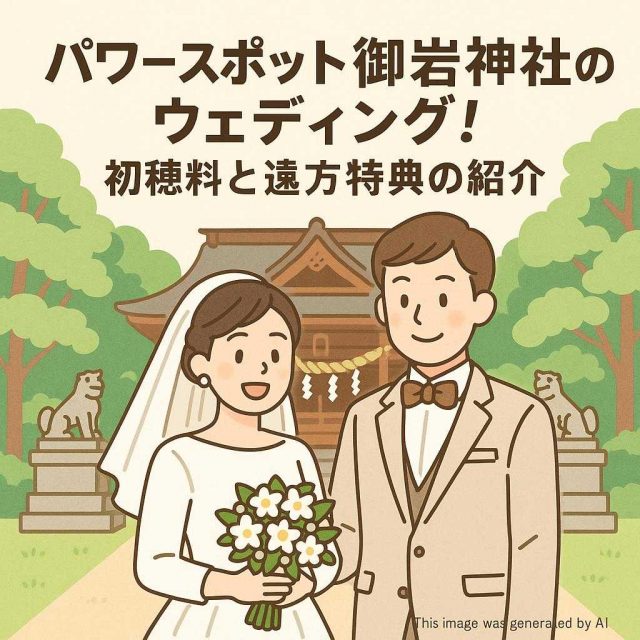 パワースポット御岩神社のウェディング！初穂料と遠方特典の紹介