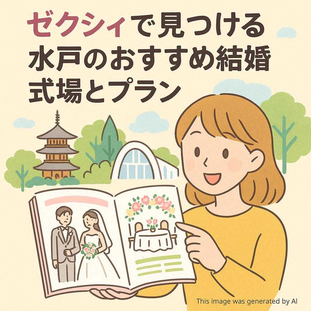 ゼクシィで見つける水戸のおすすめ結婚式場とプラン