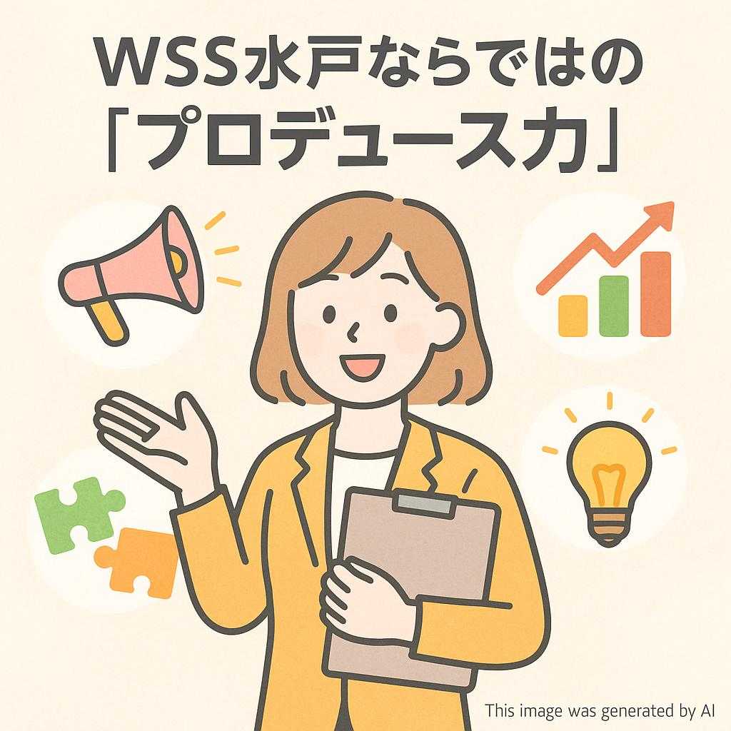 WSS水戸ならではの「プロデュース力」