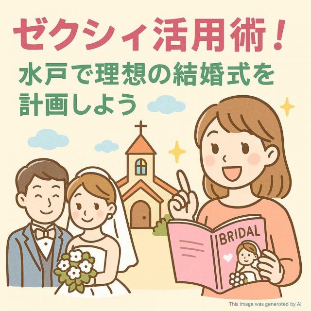 ゼクシィ活用術！水戸で理想の結婚式を計画しよう