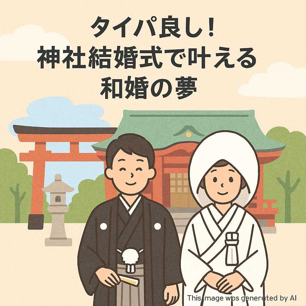 タイパ良し!神社結婚式で叶える和婚の夢