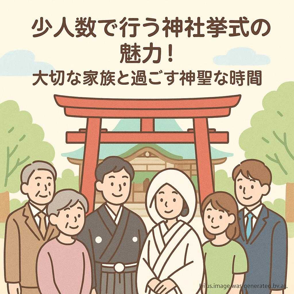 少人数で行う神社挙式の魅力!大切な家族と過ごす神聖な時間
