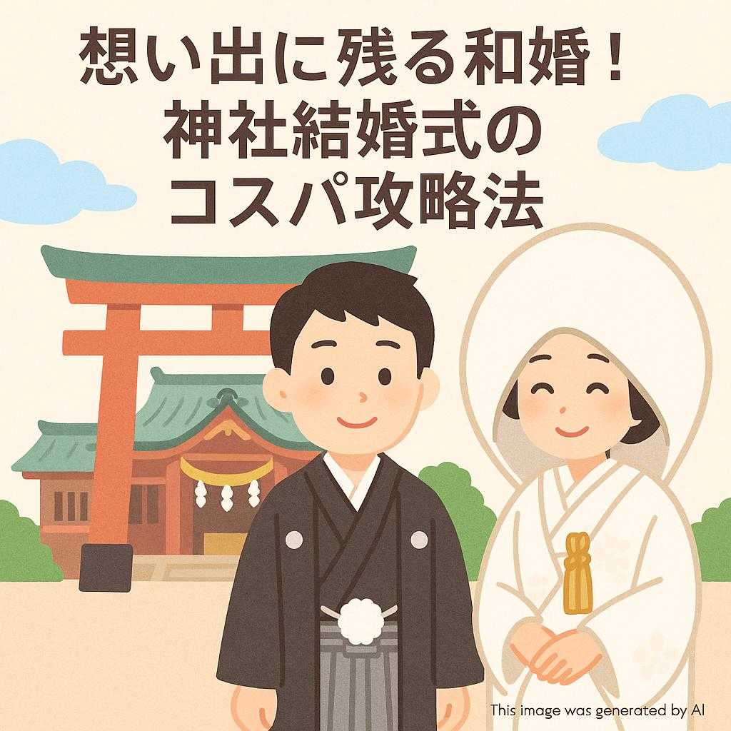想い出に残る和婚！神社結婚式のコスパ攻略法