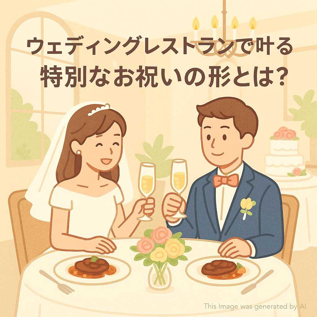 ウェディングレストランで叶える特別なお祝いの形とは?