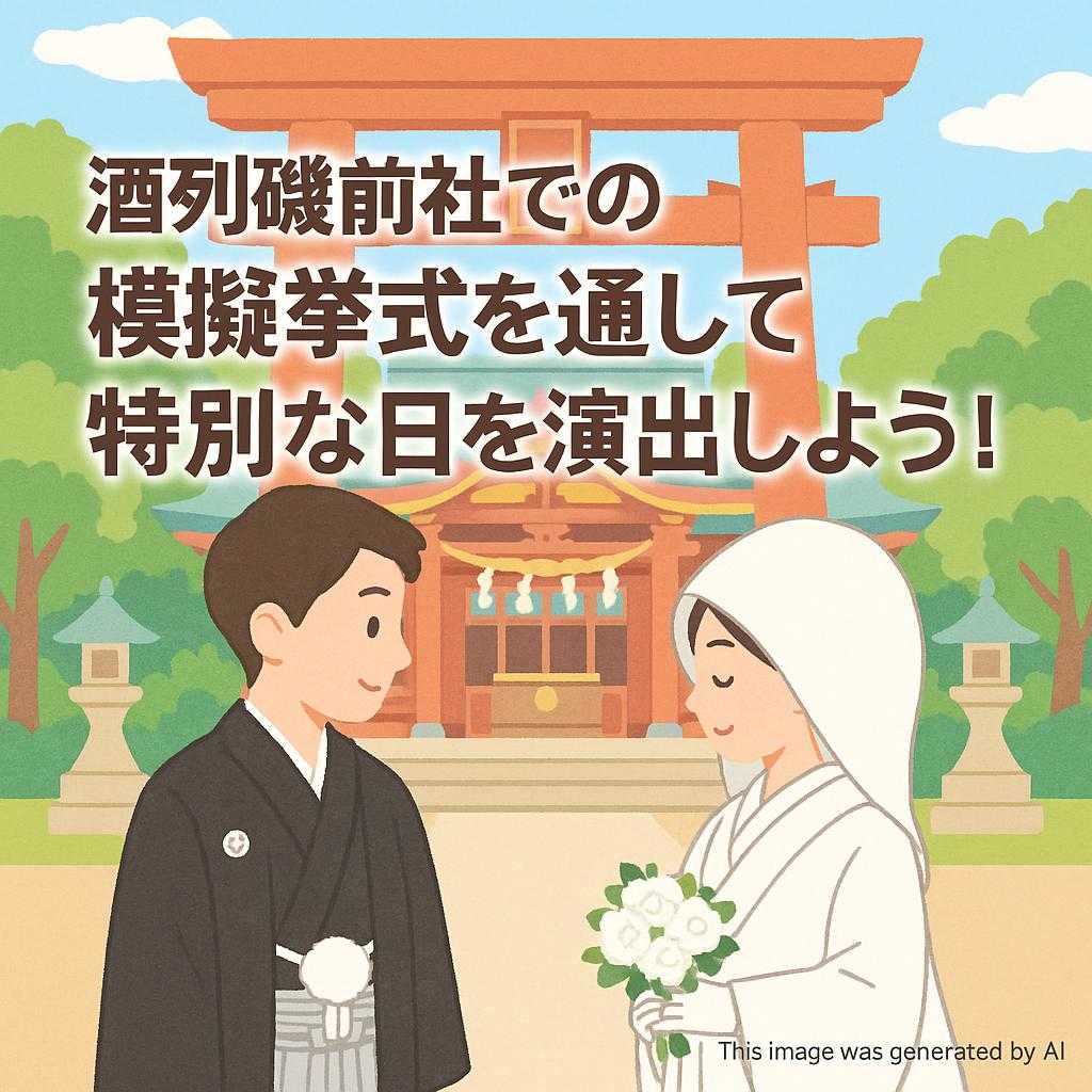 酒列磯前神社での模擬挙式を通して特別な日を演出しよう！