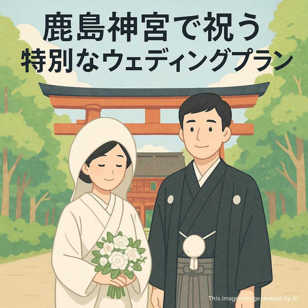 鹿島神宮で祝う特別なウェディングプラン