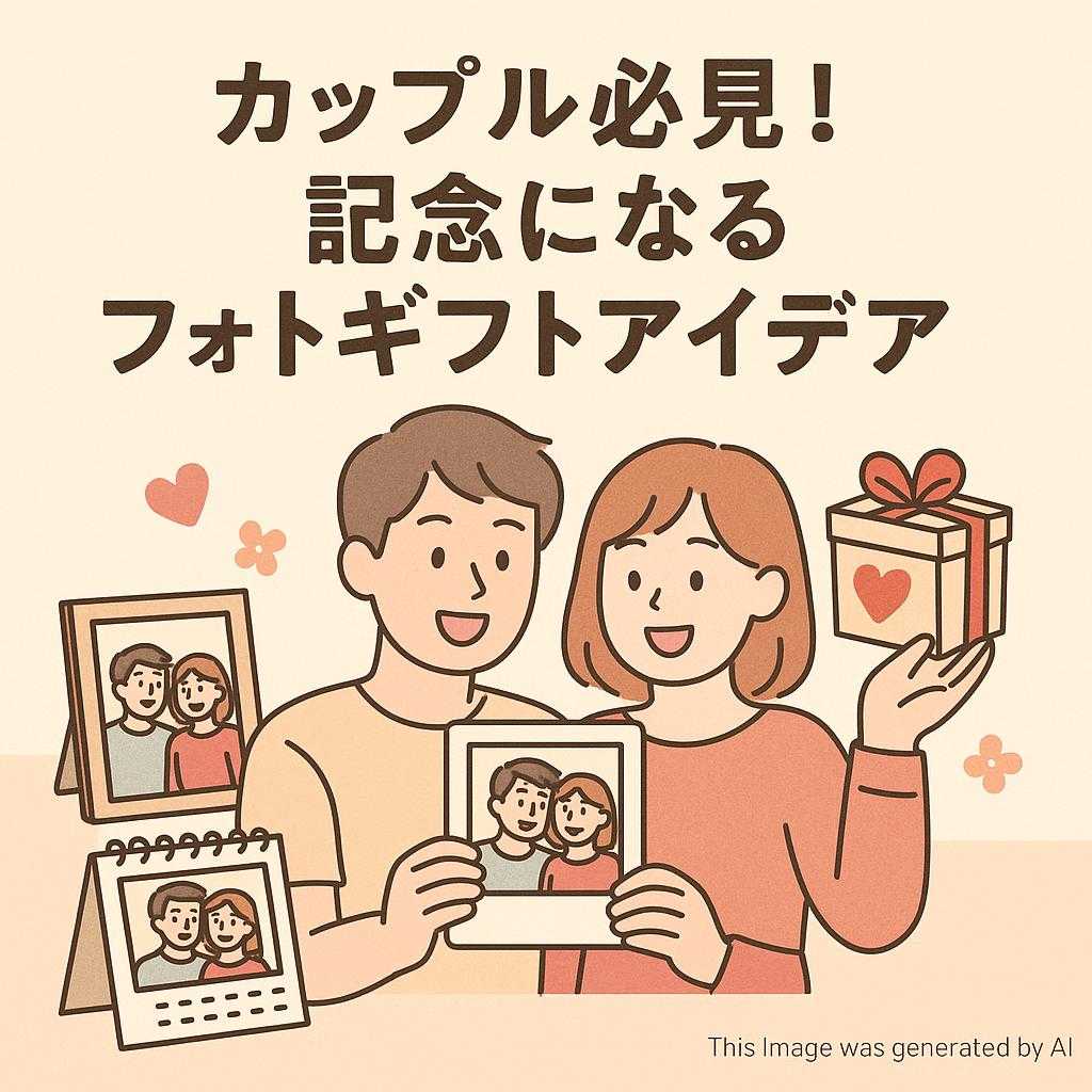 カップル必見!記念になるフォトギフトアイデア