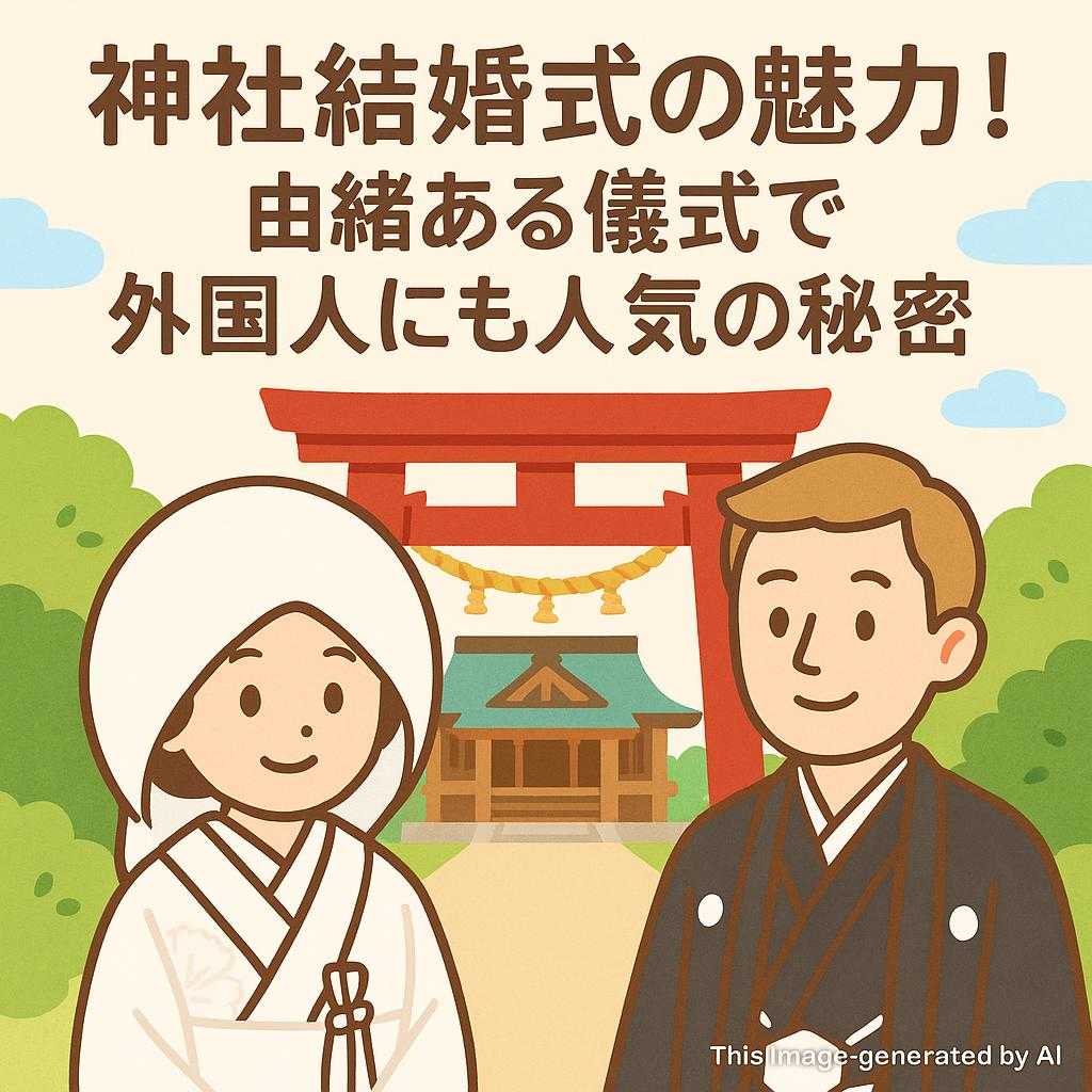 神社結婚式の魅力!由緒ある儀式で外国人にも人気の秘密