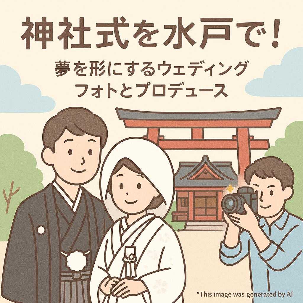 神社式を水戸で!夢を形にするウェディングフォトとプロデュース