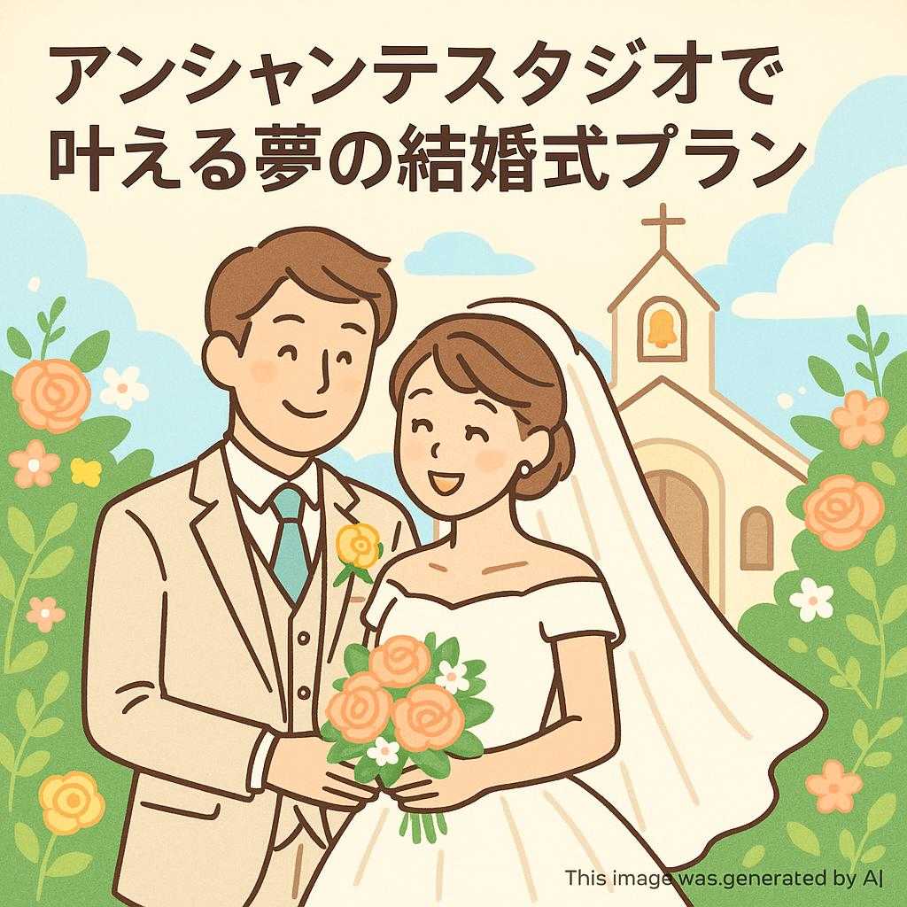 アンシャンテスタジオで叶える夢の結婚式プラン