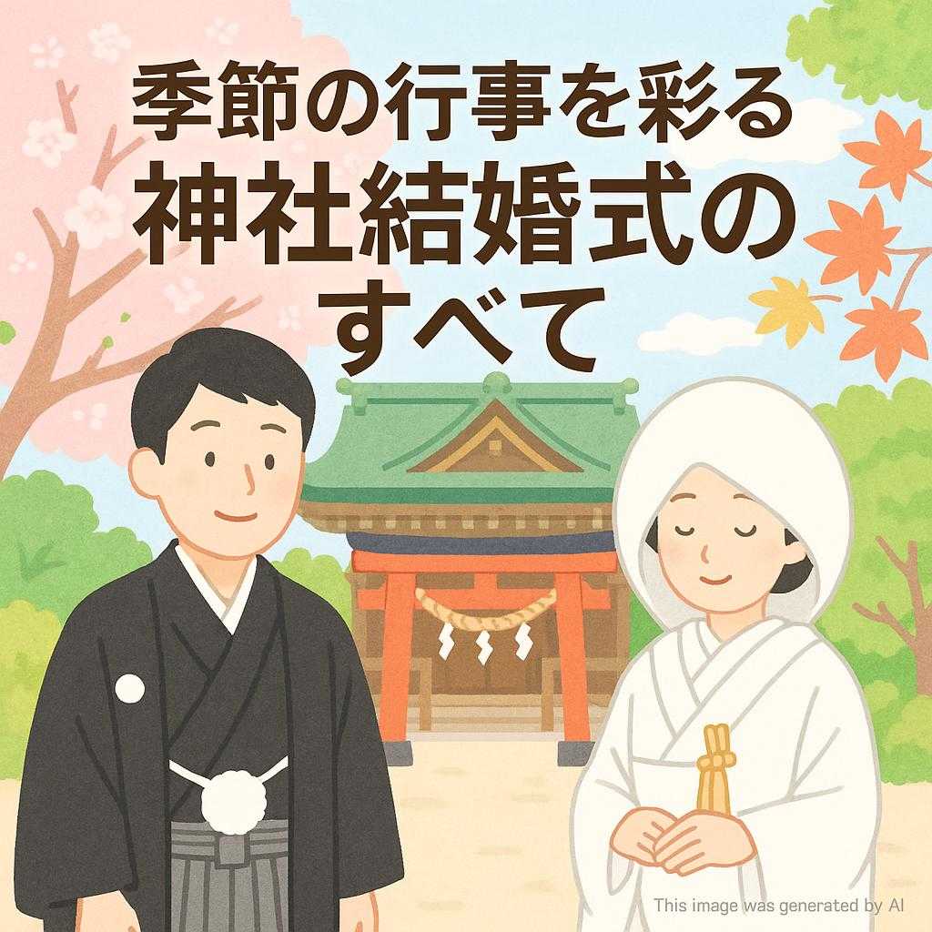 季節の行事を彩る神社結婚式のすべて