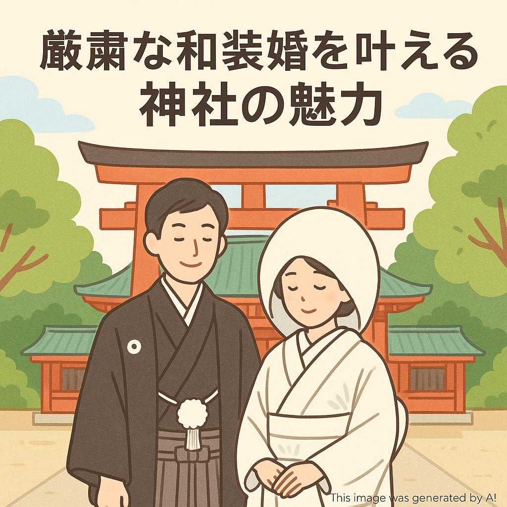 厳粛な和装婚を叶える神社の魅力