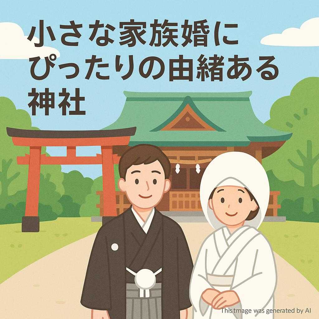 小さな家族婚にぴったりの由緒ある神社
