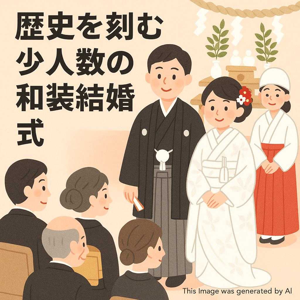 歴史を刻む少人数の和装結婚式