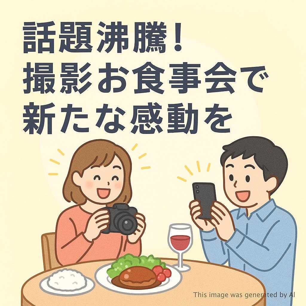 話題沸騰!撮影お食事会で新たな感動を
