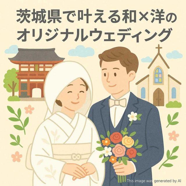 茨城県で叶える和×洋のオリジナルウェディング