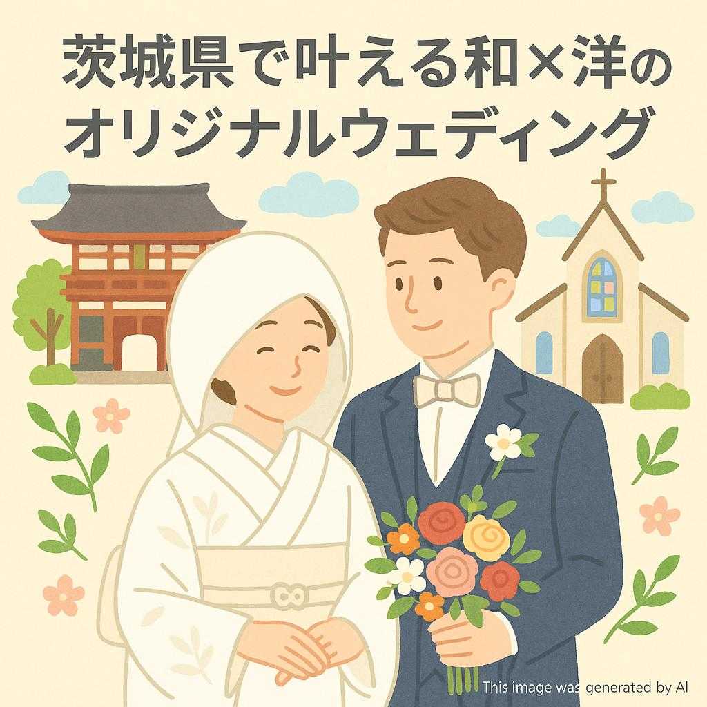 茨城県で叶える和×洋のオリジナルウェディング