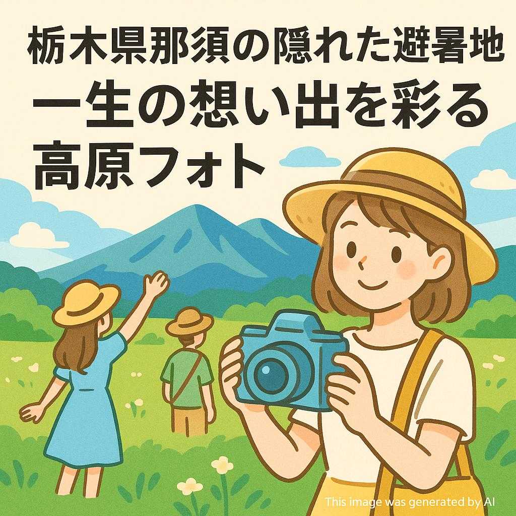 栃木県那須の隠れた避暑地、一生の想い出を彩る高原フォト