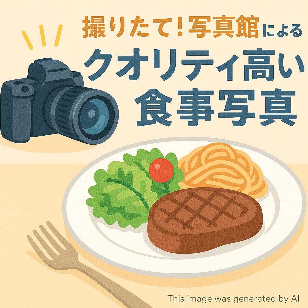 撮りたて！写真館によるクオリティ高い食事写真