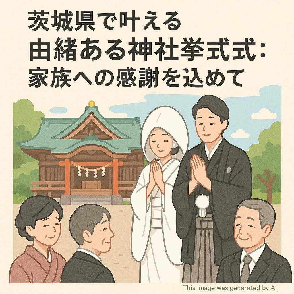 茨城県で叶える由緒ある神社挙式: 家族への感謝を込めて