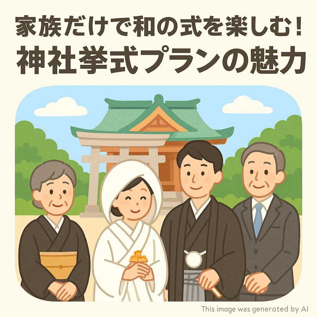 家族だけで和の式を楽しむ!神社挙式プランの魅力