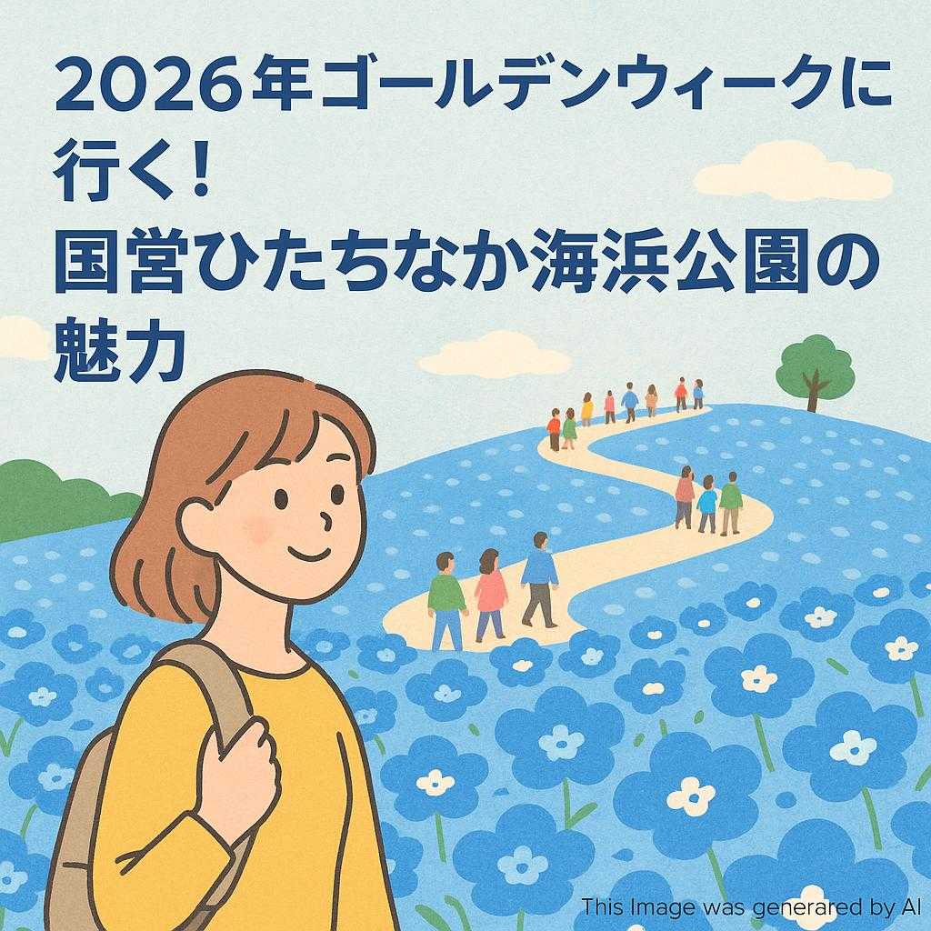 2026年ゴールデンウィークに行く!国営ひたちなか海浜公園の魅力