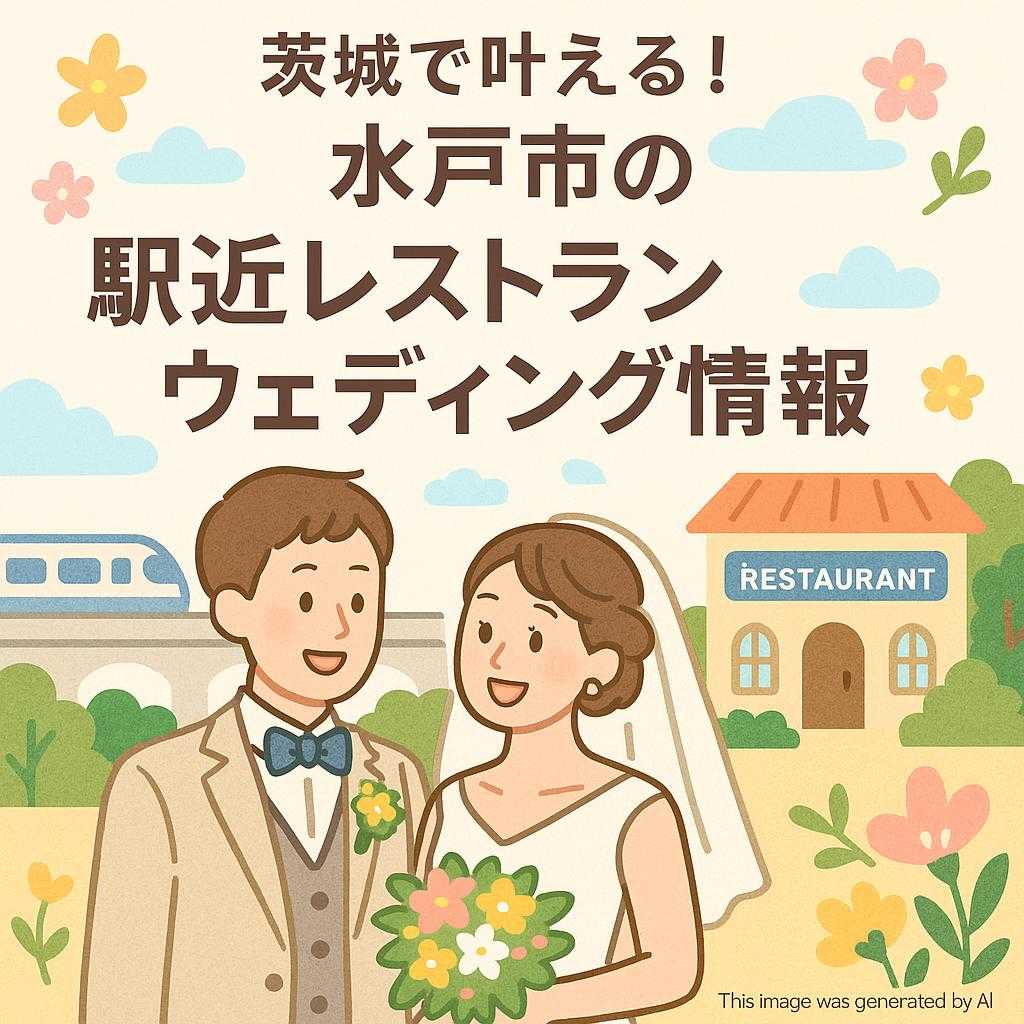 茨城で叶える!水戸市の駅近レストランウェディング情報