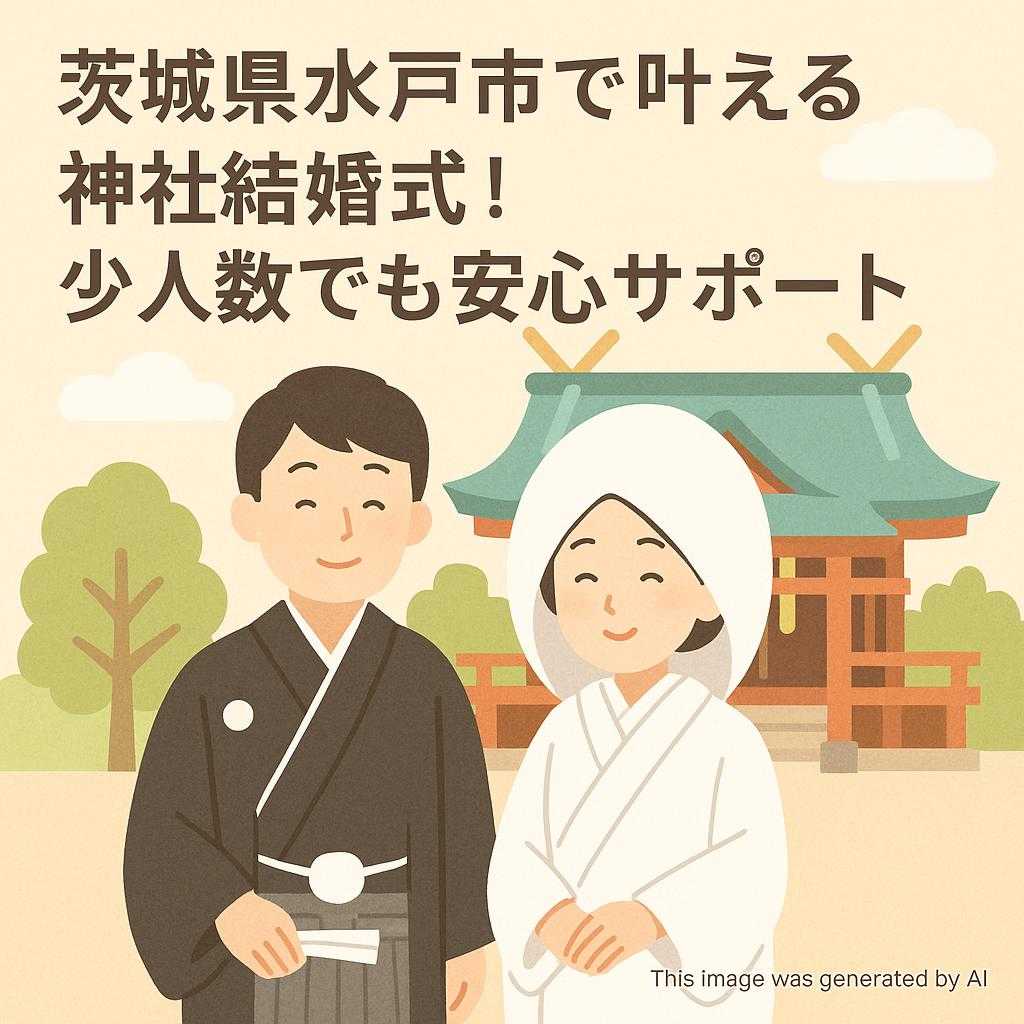 茨城県水戸市で叶える神社結婚式！少人数でも安心サポート