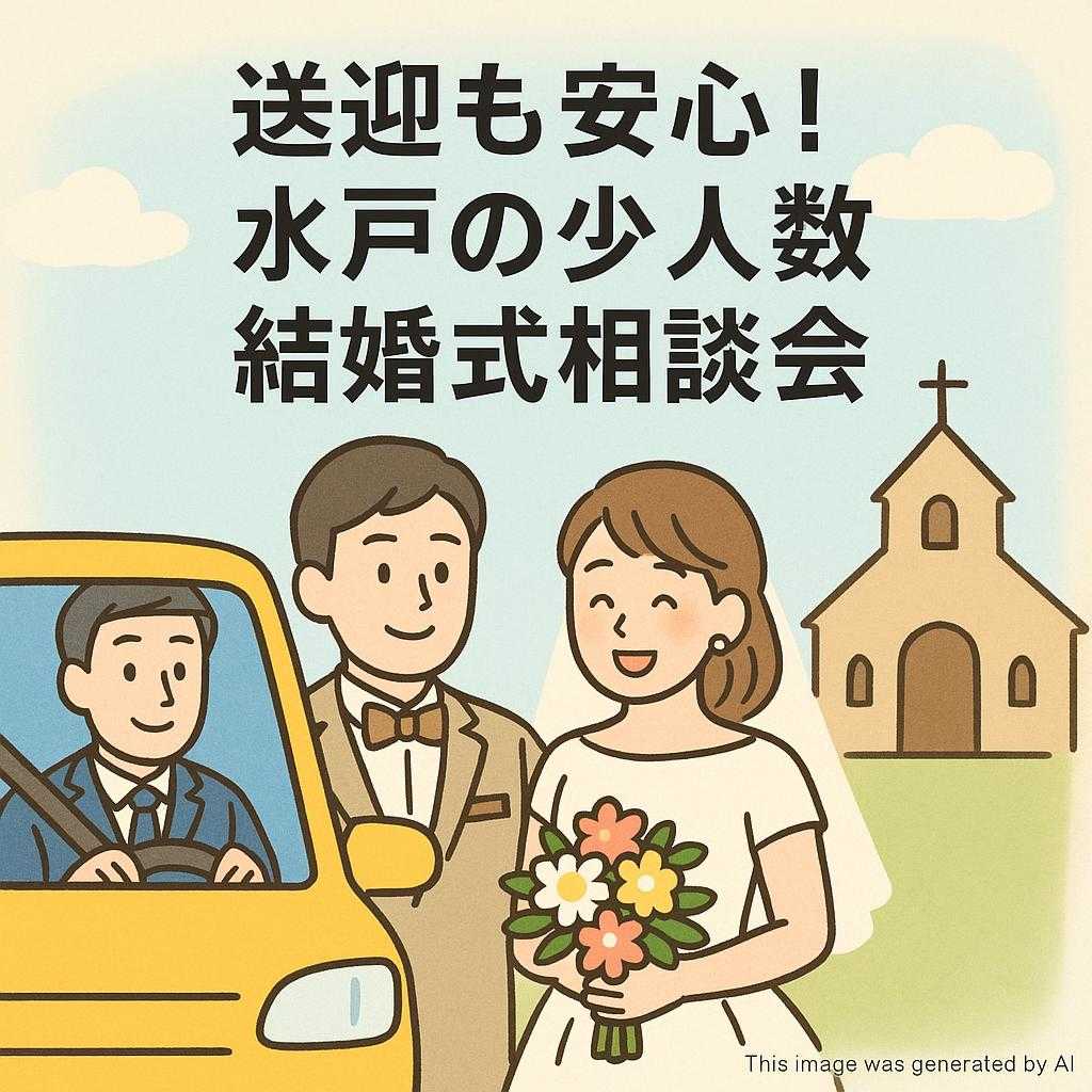 送迎も安心!水戸の少人数結婚式相談会