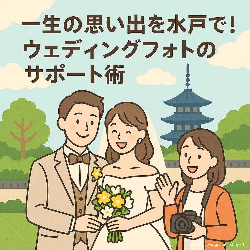 一生の思い出を水戸で!ウェディングフォトのサポート術