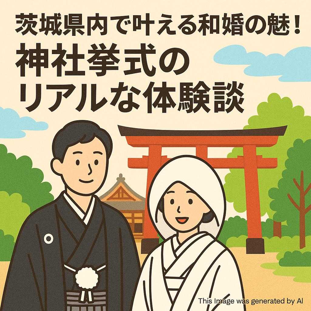 茨城県内で叶える和婚の魅力！神社挙式のリアルな体験談