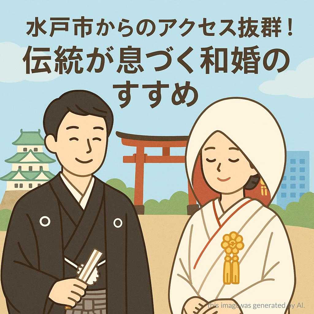 水戸市からのアクセス抜群!伝統が息づく和婚のすすめ