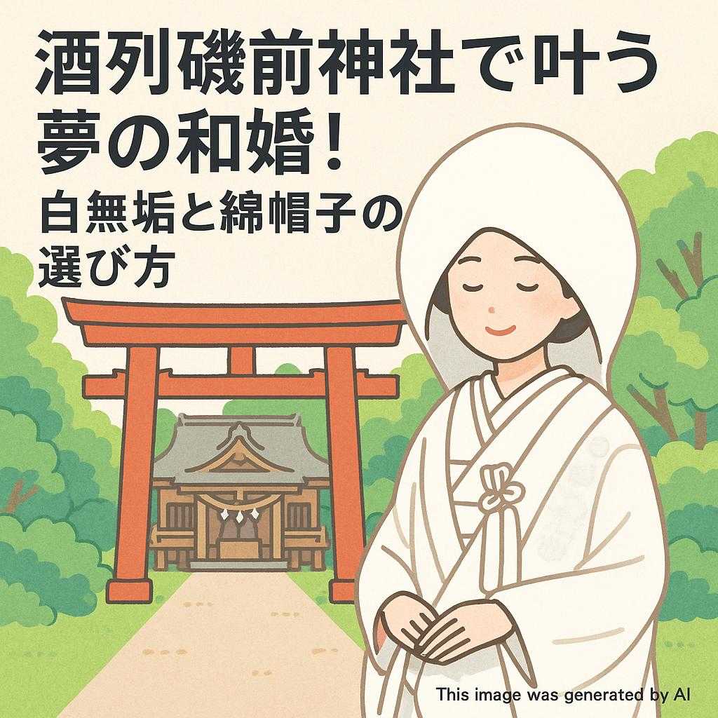 酒列磯前神社で叶う夢の和婚！白無垢と綿帽子の選び方