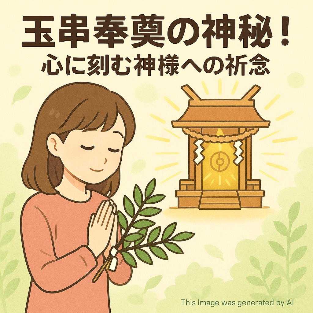 玉串奉奠の神秘！心に刻む神様への祈念