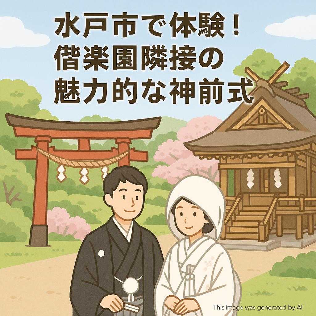 水戸市で体験!偕楽園隣接の魅力的な神前式