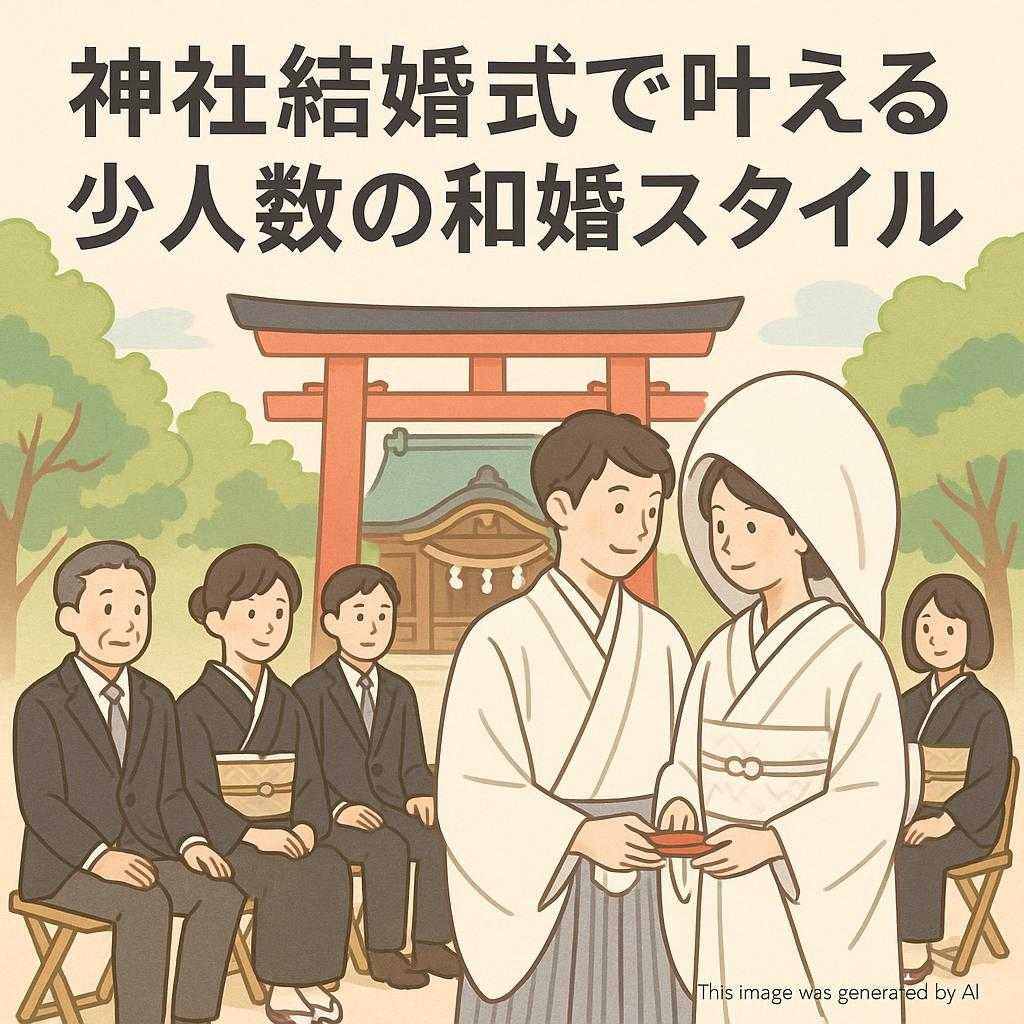 神社結婚式で叶える少人数の和婚スタイル