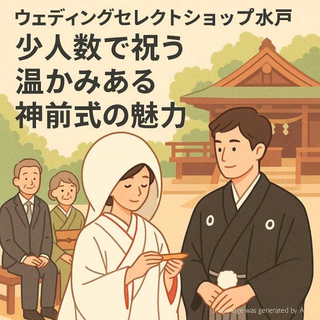 ウェディングセレクトショップ水戸少人数で祝う温かみある神前式の魅力