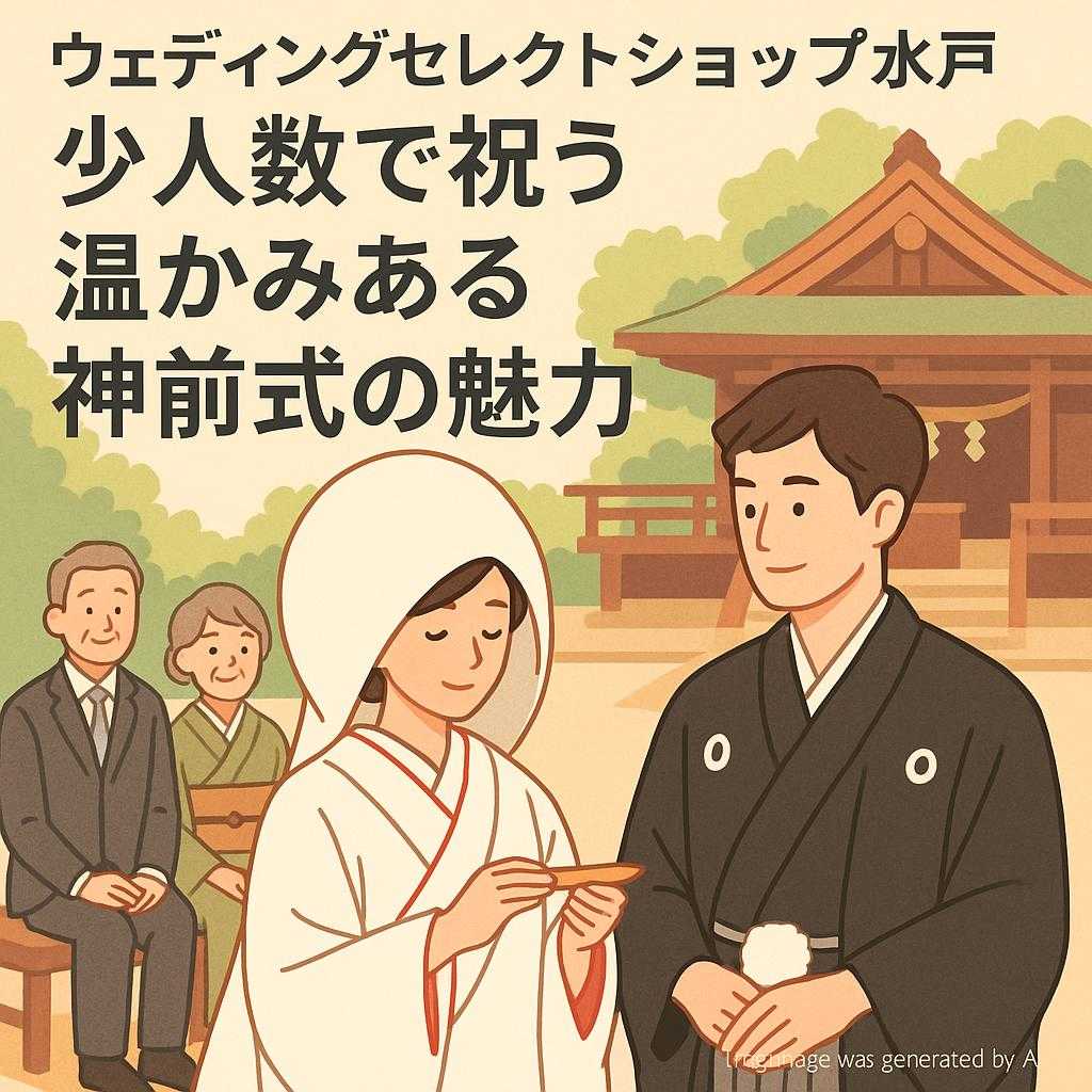 ウェディングセレクトショップ水戸少人数で祝う温かみある神前式の魅力
