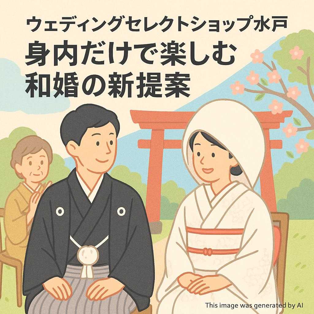 ウェディングセレクトショップ水戸身内だけで楽しむ和婚の新提案